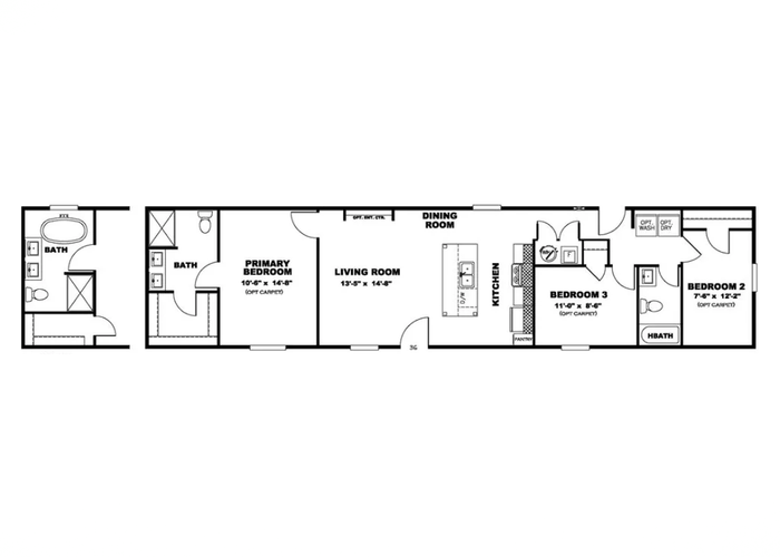 Lakeside NC (GCI) - Unit 3504 - Interior